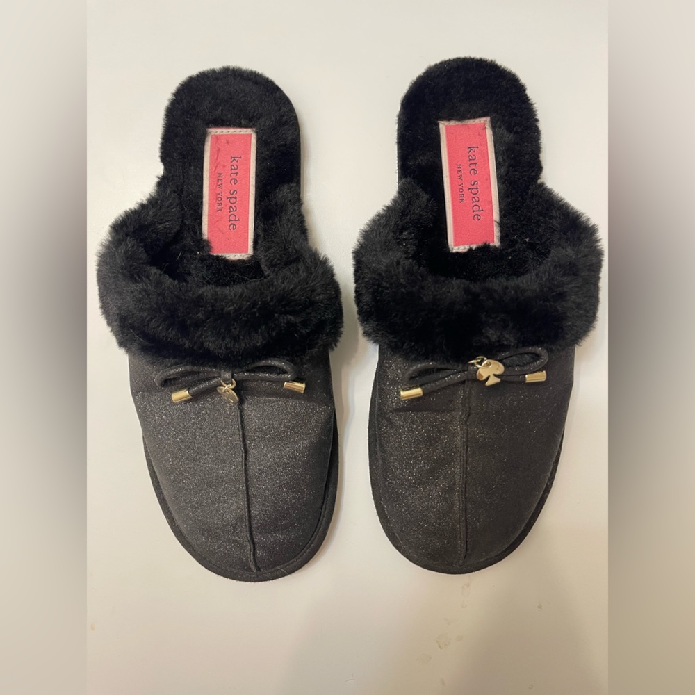 Kate Spade Black Fur-Lined Women's Shoes